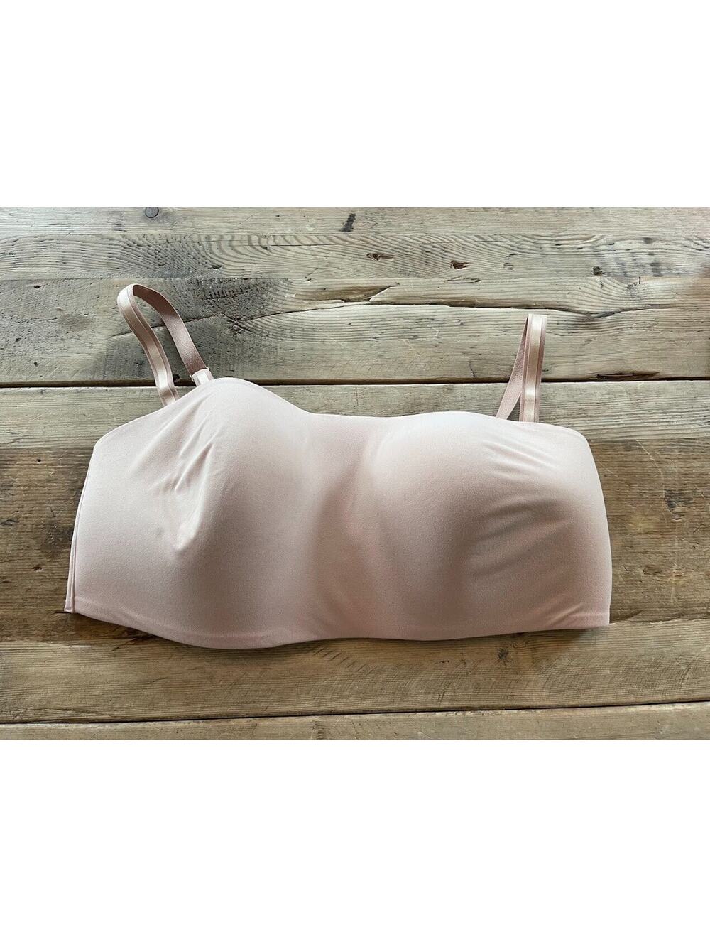 Victoria's Secret Praline Beige SMALL DD Love Cloud Wireless Strapless Bra